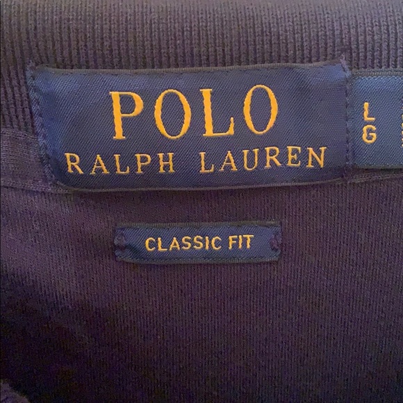 Men’s Navy Polo (L) - Picture 3 of 4